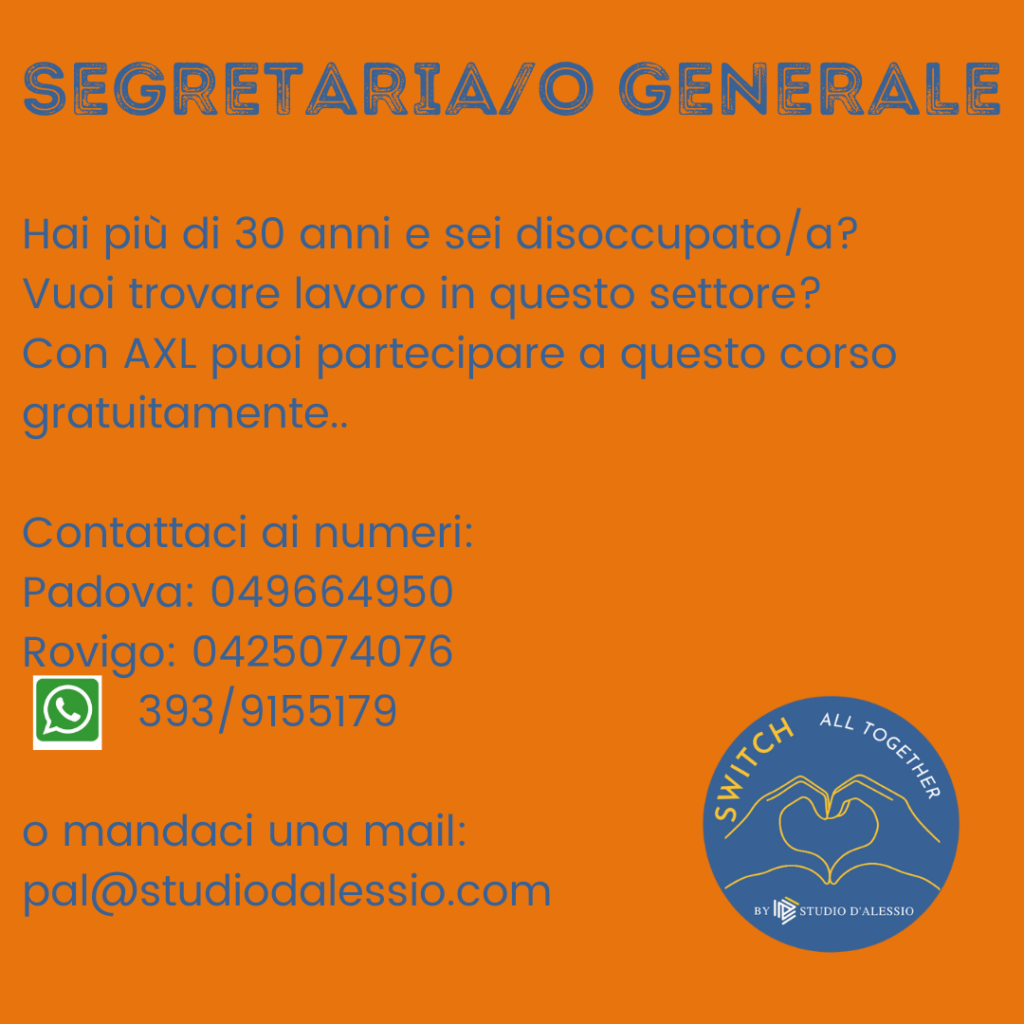 Corso Segreteria Generale