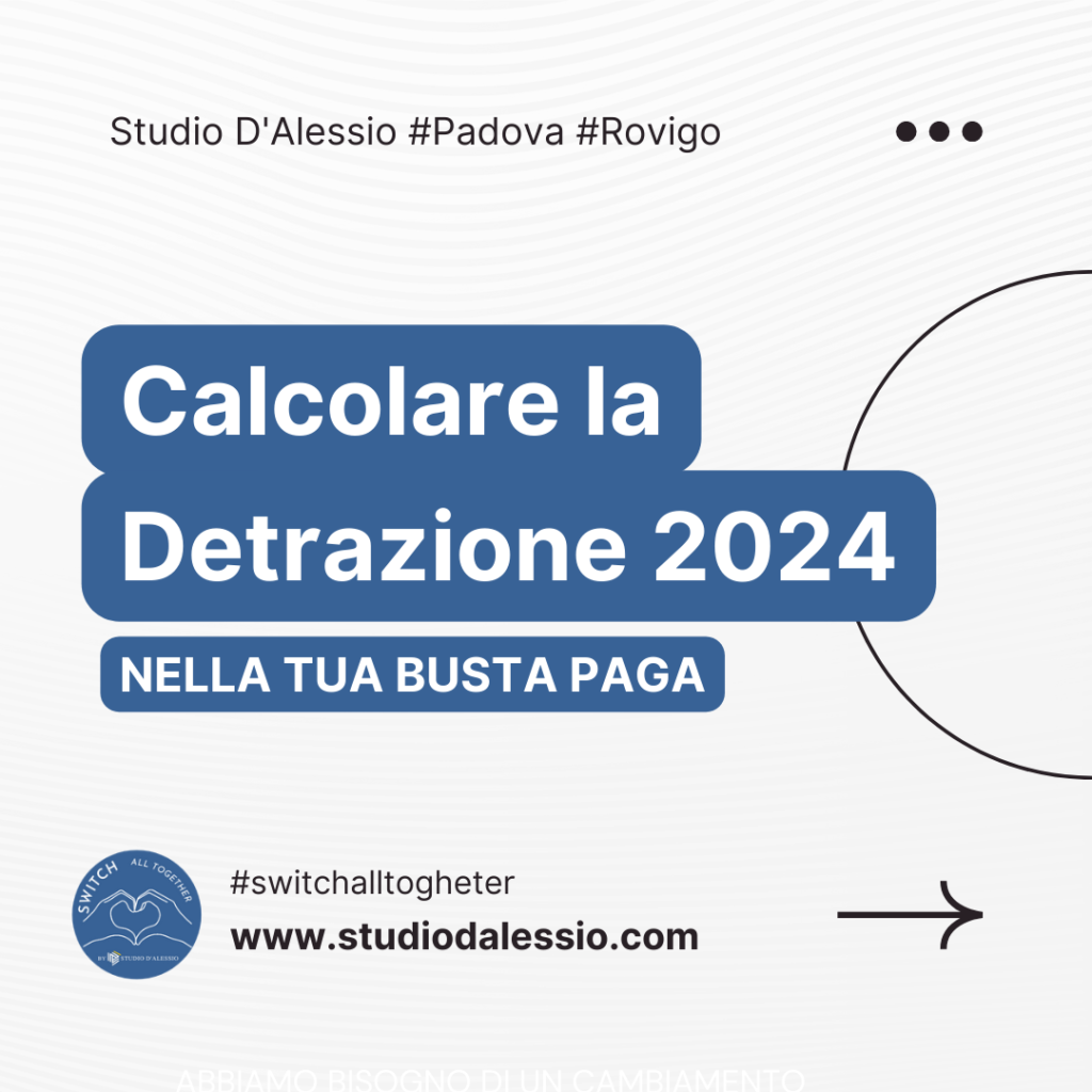 Come Calcolare la Detrazione per Lavoro Dipendente in Busta Paga: Le Nuove Aliquote IRPEF